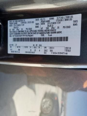 2015 Ford F150 Supercrew