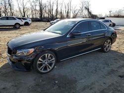 Mercedes-Benz salvage cars for sale: 2016 Mercedes-Benz C300