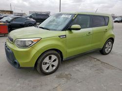 Salvage cars for sale from Copart Grand Prairie, TX: 2015 KIA Soul