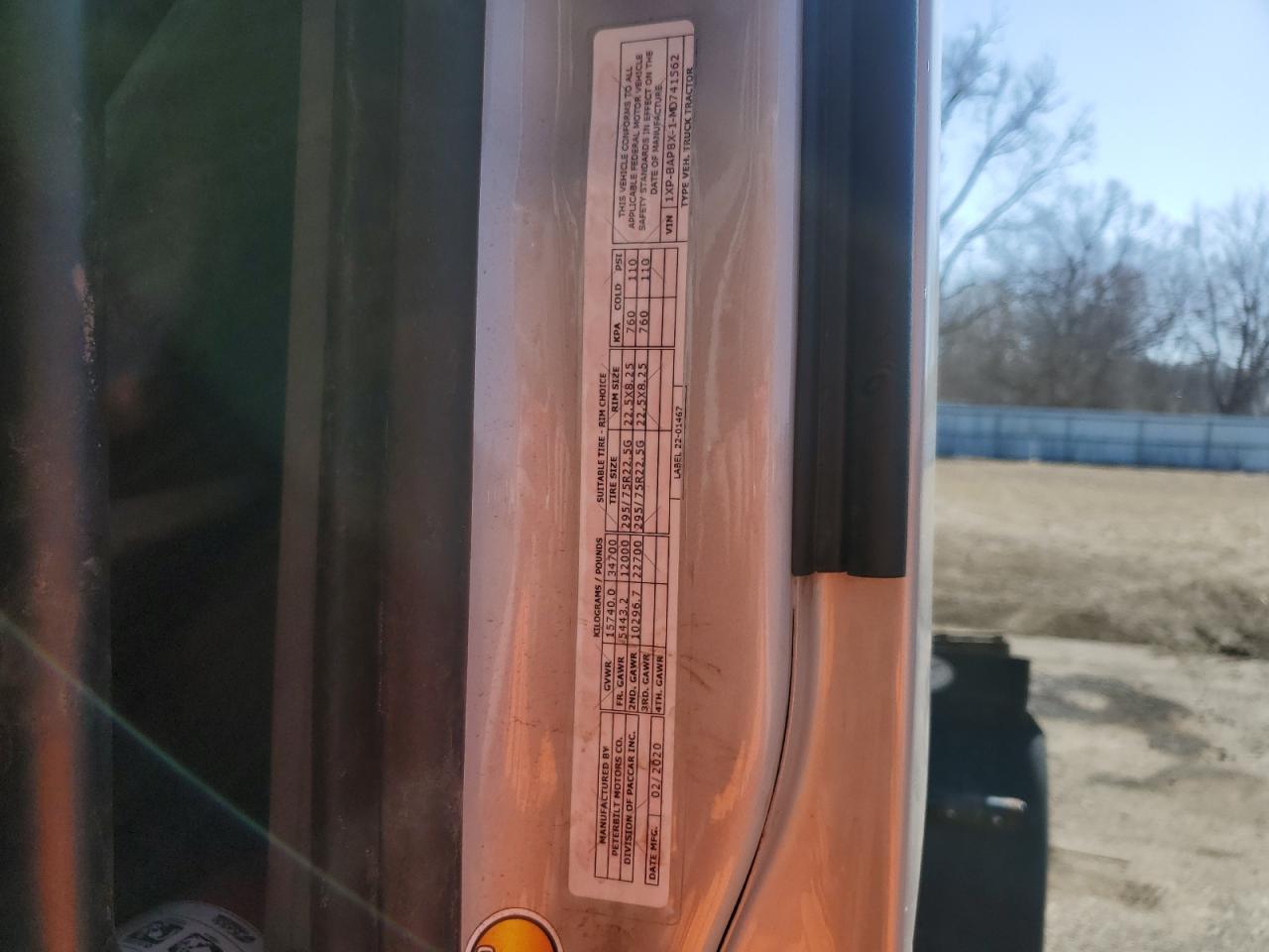 2021 Peterbilt 579 Semi Truck