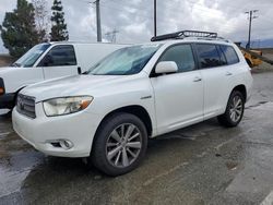 Toyota Highlander salvage cars for sale: 2009 Toyota Highlander Hybrid Limited