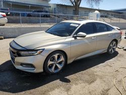 Honda Vehiculos salvage en venta: 2018 Honda Accord Touring