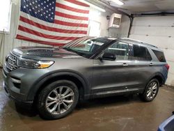 Salvage cars for sale from Copart Lyman, ME: 2023 Ford Explorer Limited