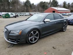 Audi s8 salvage cars for sale: 2013 Audi S8 Quattro