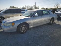 Lincoln Town car salvage cars for sale: 2001 Lincoln Town Car Signature