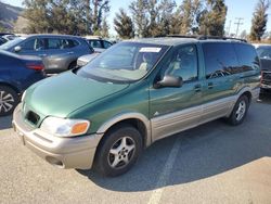 Pontiac salvage cars for sale: 2000 Pontiac Montana