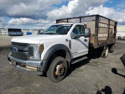 Salvage cars for sale from Copart Bakersfield, CA: 2018 Ford F550 Super Duty