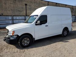 Nissan nv salvage cars for sale: 2018 Nissan NV 2500 S