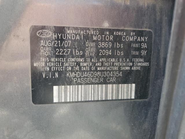 2008 Hyundai Elantra GLS