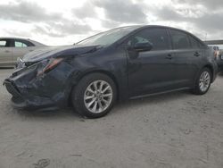 Toyota Corolla salvage cars for sale: 2022 Toyota Corolla LE