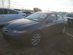 Acura salvage cars for sale: 2007 Acura TSX