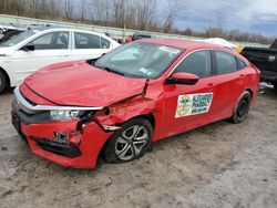 Honda salvage cars for sale: 2016 Honda Civic LX