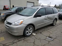 Toyota Sienna ce salvage cars for sale: 2005 Toyota Sienna CE