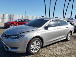 Chrysler 200 salvage cars for sale: 2016 Chrysler 200 Limited