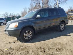 Honda salvage cars for sale: 2003 Honda Pilot EXL