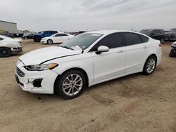 Salvage cars for sale from Copart Amarillo, TX: 2020 Ford Fusion SE