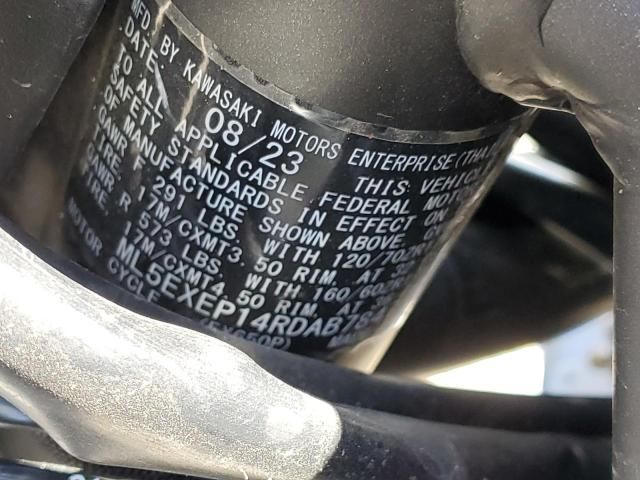2024 Kawasaki EX650 P