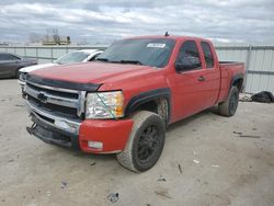 Salvage trucks for sale at Kansas City, KS auction: 2011 Chevrolet Silverado K1500 LT