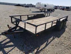 Salvage trucks for sale at Haslet, TX auction: 2010 Pace American 6X12 Utili