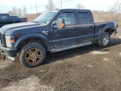 Salvage trucks for sale at Montreal Est, QC auction: 2008 Ford F250 Super Duty