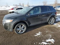 Vehiculos salvage en venta de Copart Montreal Est, QC: 2013 Ford Edge Limited