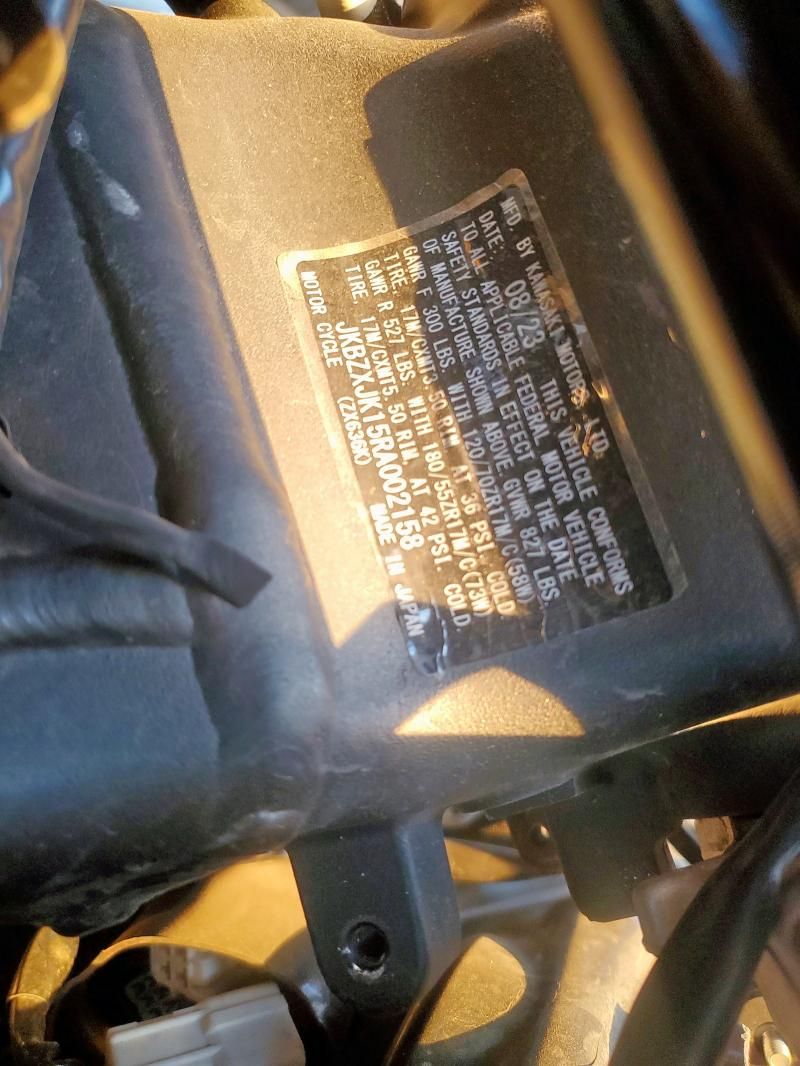 2024 Kawasaki ZX636 K
