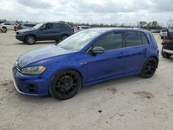 Volkswagen Golf salvage cars for sale: 2015 Volkswagen Golf R