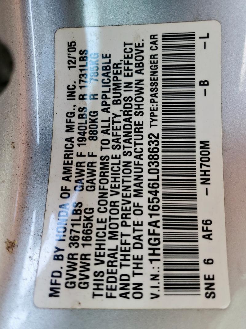 2006 Honda Civic lx