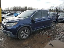 Salvage trucks for sale at Chalfont, PA auction: 2017 Honda Ridgeline RTL