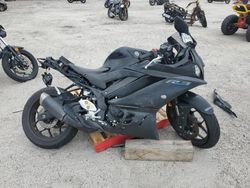 Salvage motorcycles for sale at West Palm Beach, FL auction: 2023 Yamaha YZFR3 A