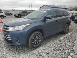 Toyota salvage cars for sale: 2018 Toyota Highlander SE