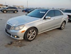 Mercedes-Benz e-Class salvage cars for sale: 2011 Mercedes-Benz E 350 4matic