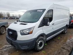 Salvage cars for sale from Copart Davison, MI: 2021 Ford Transit T-250