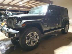 Jeep salvage cars for sale: 2022 Jeep Wrangler Unlimited Sahara