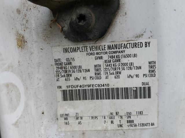 2015 Ford F450 Super Duty