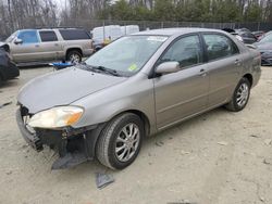 Toyota Corolla salvage cars for sale: 2006 Toyota Corolla CE