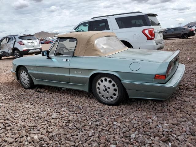 1986 Alfa Romeo Veloce 2000 Spider