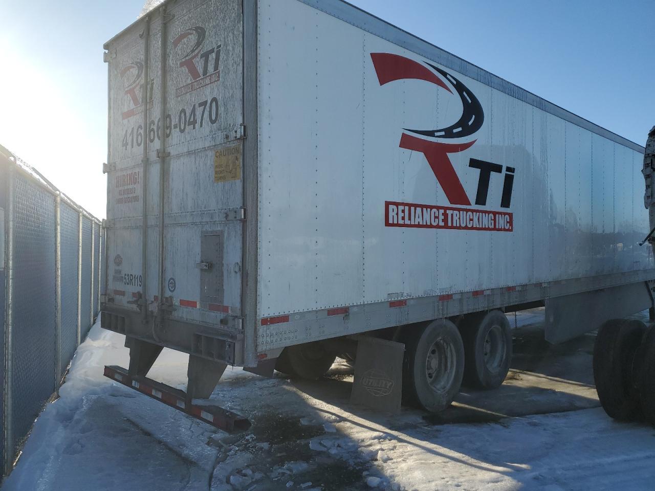 2022 Utility Trailer Vsra Reefe