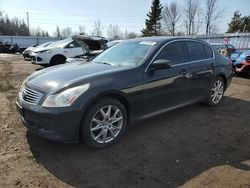 Infiniti salvage cars for sale: 2009 Infiniti G37