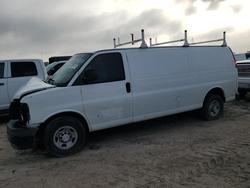 Salvage trucks for sale at Houston, TX auction: 2017 Chevrolet Express G3500