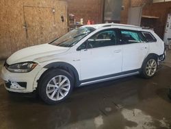 Volkswagen Golf salvage cars for sale: 2019 Volkswagen Golf Alltrack S