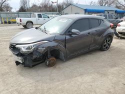 Salvage cars for sale from Copart Wichita, KS: 2019 Toyota C-HR XLE