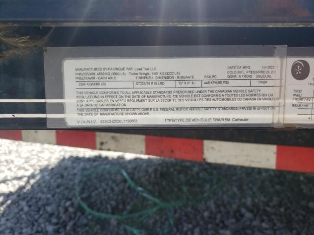 2020 Load Trail Utility Trailer