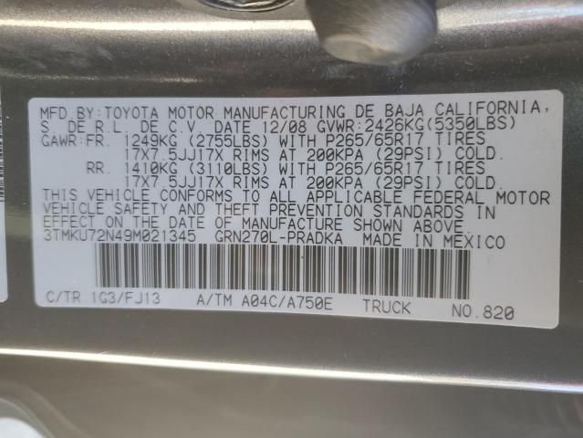 2009 Toyota Tacoma Double Cab Prerunner Long BED