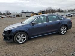 Volkswagen salvage cars for sale: 2013 Volkswagen Passat SE