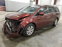 Honda Odyssey exl salvage cars for sale: 2017 Honda Odyssey EXL