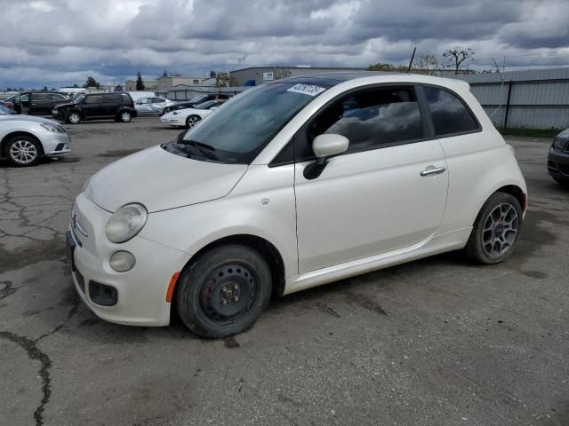 2012 Fiat 500 Sport