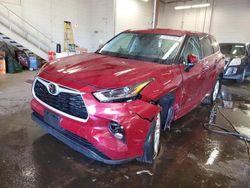Toyota Highlander salvage cars for sale: 2022 Toyota Highlander L