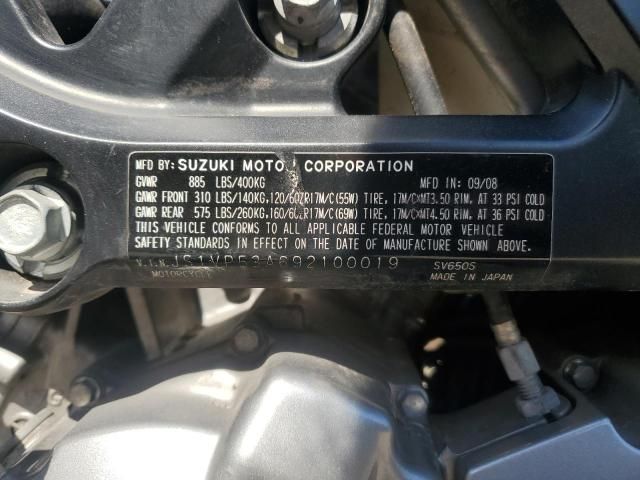2009 Suzuki SV650