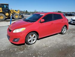 Vehiculos salvage en venta de Copart Lumberton, NC: 2009 Toyota Corolla Matrix S